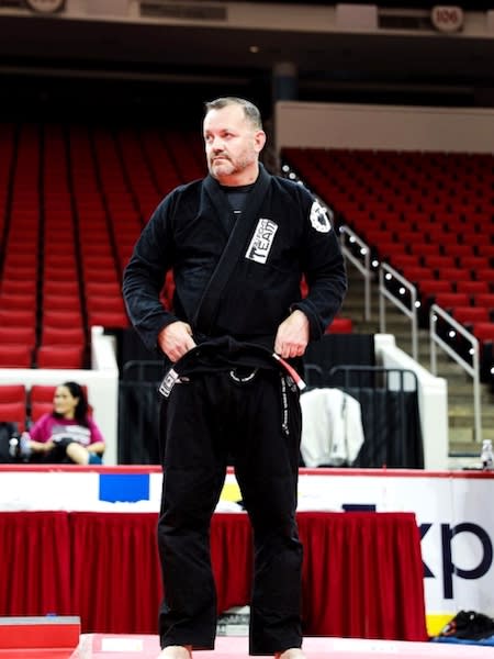 Professor Brad Morris, Head BJJ Instructor and MMA Coach at Ares BJJ Sanford in Sanford